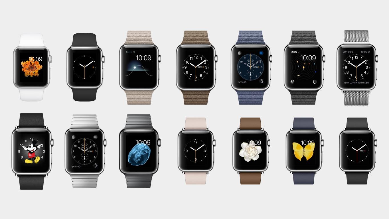 Коллекция часов Apple Коллекция часов Apple