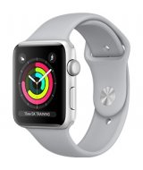 Apple Watch 3 LTE 38 мм серебристый алюминий/дымчатый (MQJN2)
