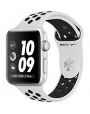 Apple Watch 3 Nike+ Wi-Fi+LTE 38 мм серебристый алюминий/чистая платина, черный