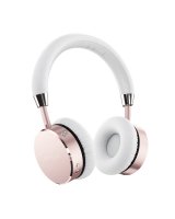 Наушники беспроводные  Satechi Bluetooth 4.0 aluminum wireless headphones (Rose gold)
