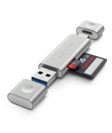 Картридер Satechi Aluminum Type-C USB 3.0 and Micro/SD Card Reader