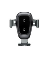 Автомобильный держатель-беспроводная зарядка Metal Gravity Car Mount Wireless Charger 1.7A Black