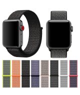 Нейлоновый ремешок на липучке для Apple Watch