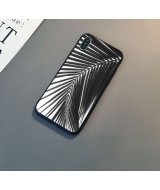 Чехол силиконовый для iPhone Xs Max прозрачный "Пальмовая ветвь"