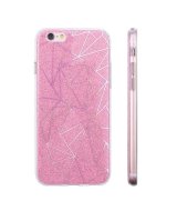Чехол розовые блестки iPhone 7 и 8