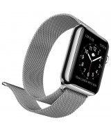 Ремешок Миланский сетчатый металл  COTEetCI Magnet Band for Apple Watch Silver