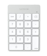 Клавиатура Satechi Aluminum Slim Rechargeable Keypad Silver Bluetootha