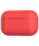 Чехол для Airpods Pro Silicone Case красный