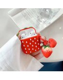 Чехол 3D милые фрукты Клубника