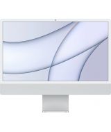 Apple iMac 24" Retina 4,5K, (M1 8C CPU, 7C GPU), 8 ГБ, 256 ГБ SSD, серебристый (MGTF3)