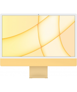 Apple iMac 24" Retina 4,5K, (M1 8C CPU, 8C GPU), 8 ГБ, 256 ГБ SSD, жёлтый (Z12S000BK)