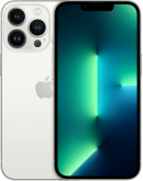 Apple iPhone 13 Pro, 128 ГБ, серебристый (MLW23)