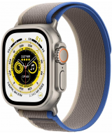 Apple Watch Ultra GPS + Cellular, 49 мм, корпус из титана, ремешок Trail синего/серого цвета