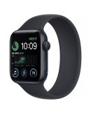 Apple Watch SE 2022, 44 мм, корпус из алюминия цвета «тёмная ночь», спортивный ремешок цвета «тёмная ночь»
