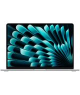 Apple MacBook Air 15" (M2, 8C CPU/10C GPU, 2023), 8 ГБ, 256 ГБ SSD, серебристый (MQKR3)