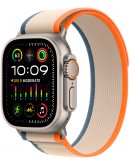 Apple Watch Ultra 2 GPS + Cellular, 49 мм, корпус из титана, ремешок Trail оранжевого/бежевого цвета, размер M/L