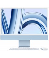 Apple iMac 24" Retina 4,5K, M3 (8C CPU, 10C GPU, 2023), 8 ГБ, 256 ГБ SSD, синий (MQRQ3)