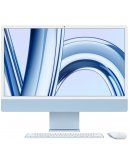 Apple iMac 24" Retina 4,5K, M3 (8C CPU, 8C GPU, 2023), 8 ГБ, 256 ГБ SSD, синий (MQRC3)