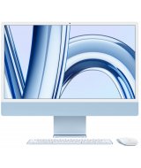 Apple iMac 24" Retina 4,5K, M3 (8C CPU, 8C GPU, 2023), 8 ГБ, 256 ГБ SSD, синий (MQRC3)