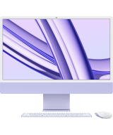 Apple iMac 24" Retina 4,5K, M3 (8C CPU, 10C GPU, 2023), 8 ГБ, 512 ГБ SSD, фиолетовый (Z19Q)