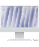 Apple iMac 24" Retina 4,5K (M4 8C CPU, 8C GPU, 2024), 16 ГБ, 256 ГБ SSD, серебристый