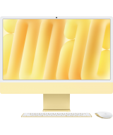 Apple iMac 24" Retina 4,5K (M4 10C CPU, 10C GPU, 2024), 32 ГБ, 2 ТБ SSD, жёлтый