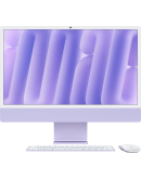 Apple iMac 24" Retina 4,5K (M4 10C CPU, 10C GPU, 2024), 16 ГБ, 256 ГБ SSD, фиолетовый