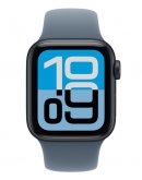 Умные часы Apple Watch SE 3 LTE 40 мм (алюминиевый корпус, полуночный/полуночный, спортивный силиконовый ремешок M/L)