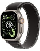 Умные часы Apple Watch Ultra 3 LTE 49 мм (титановый корпус, природный/черный, нейлоновый ремешёк размера M/L)