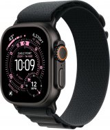 Умные часы Apple Watch Ultra 3 LTE 49 мм (титановый корпус, черный/черный, текстильный ремешёк размера L)