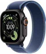 Умные часы Apple Watch Ultra 3 LTE 49 мм (титановый корпус, черный/синий, нейлоновый ремешёк размера S/M)