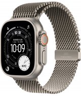 Умные часы Apple Watch Ultra 3 LTE 49 мм (титановый корпус, природный/металл (титан), миланская петля L)